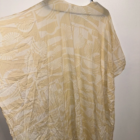 SONOMA Ivory Off White Flowy Long Kimono Coverup - Picture 8 of 8